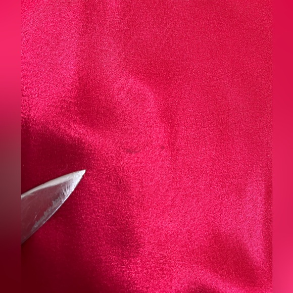 Vintage California Dynasty Elegant Red Satin Slip Maxi Dress/Nightgown  Size M - Picture 12 of 12